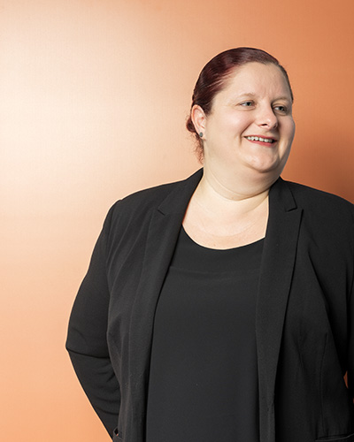 Das Bild zeigt bwd Vorstandsmitglied Frau J. Siegenthaler